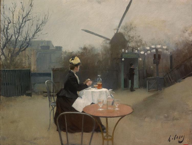 Ramon Casas In the Open (nn02) oil painting picture